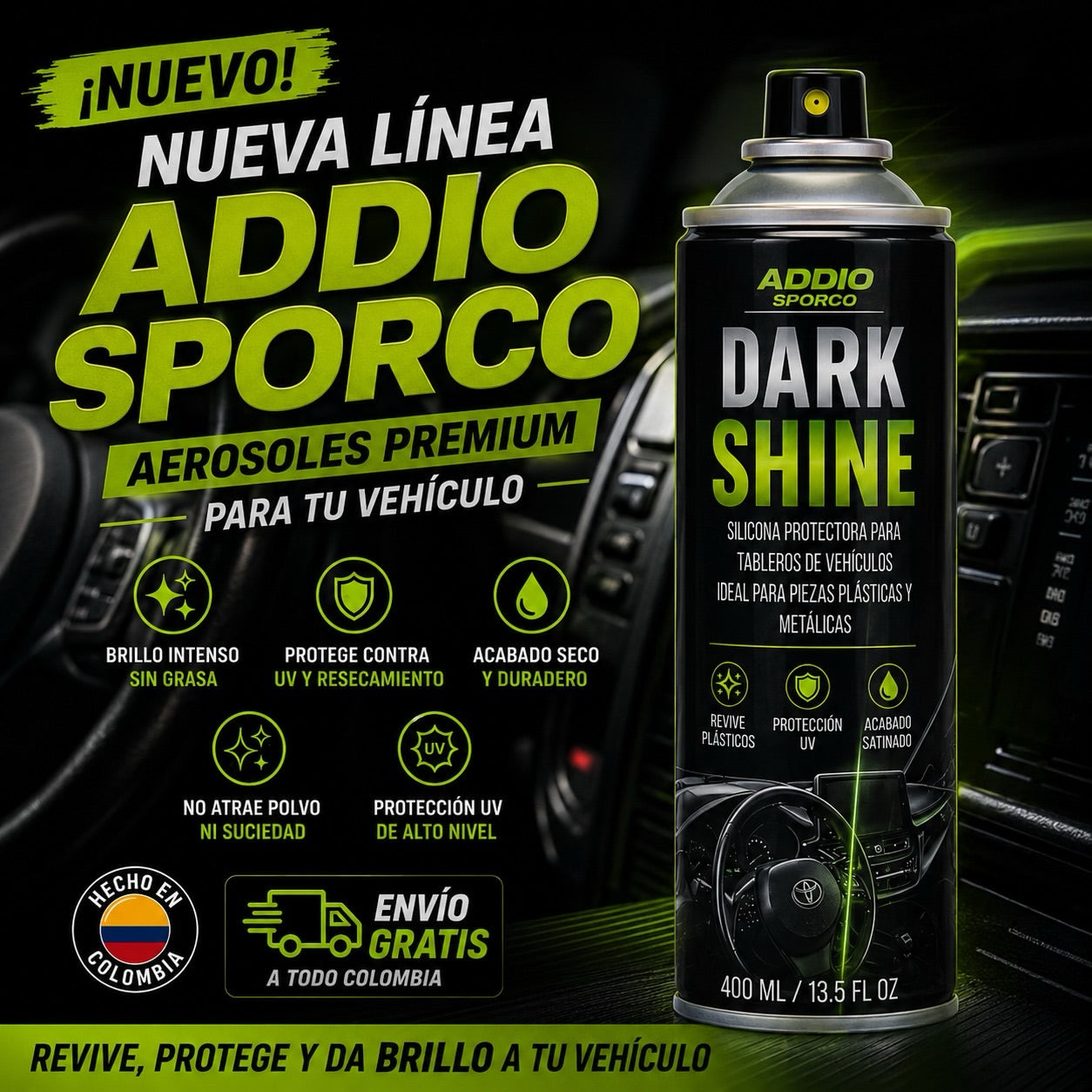Detallado Carro Aerosol 400 ML